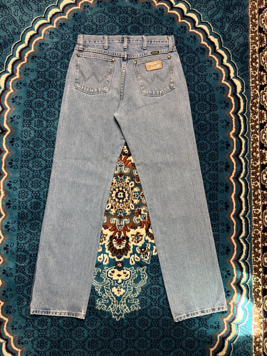 Wrangler Blue Straight Fit Jeans - 30