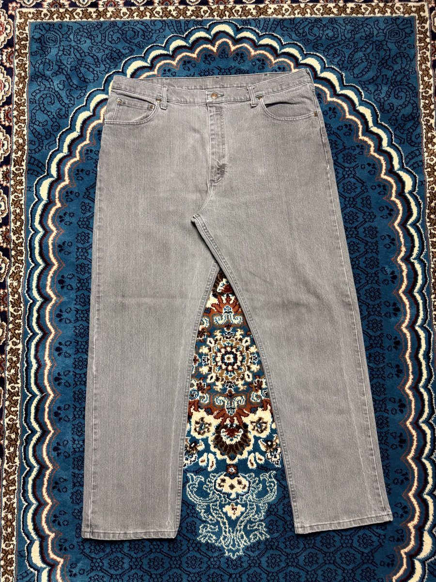 Wrangler Grey Relaxed Fit Jeans - 40