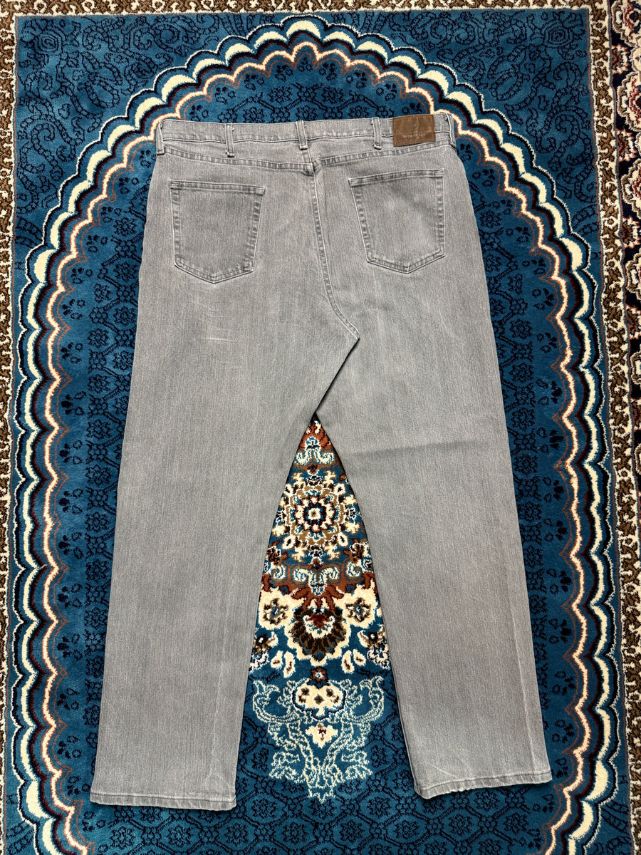 Wrangler Grey Relaxed Fit Jeans - 40