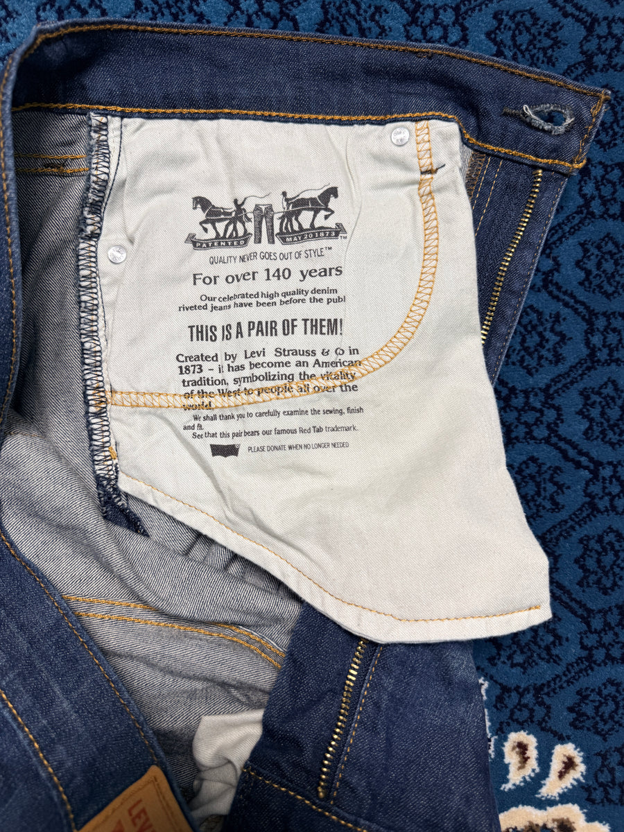 Levi's Blue 541 Athletic Tapered Jeans - 36
