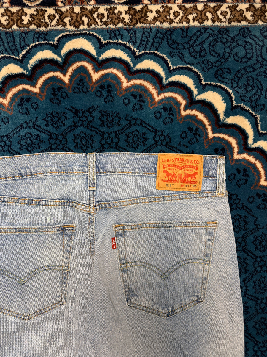 Levi's Light Blue 511 Slim Fit Jeans - 36