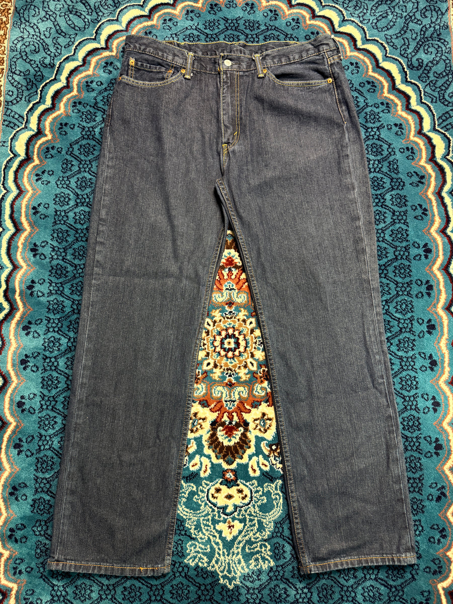 Levi's Dark Blue 514 Low Rise Straight Fit Jeans - 38