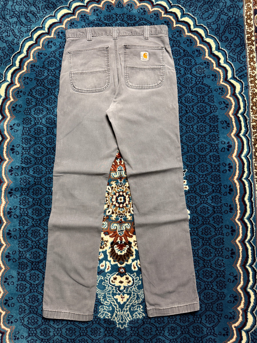 Carhartt Grey Faded Straight Fit Jeans - 32