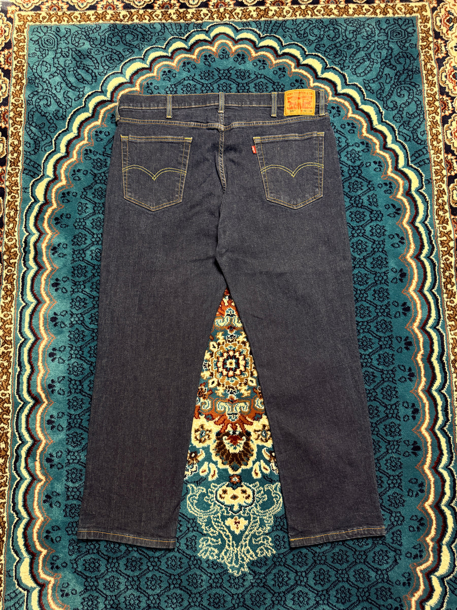 Levi's Dark Blue 541 Athletic Tapered Jeans - 42