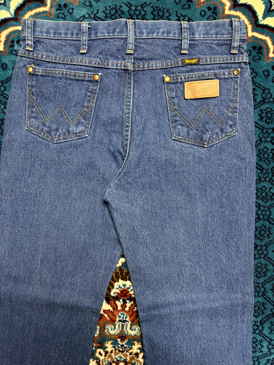 Wrangler Blue Regular Fit Jeans - 34