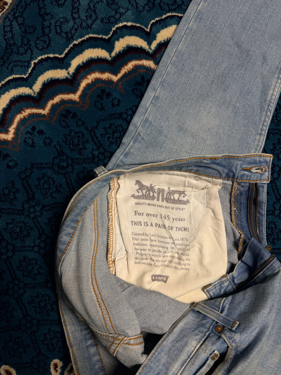 Levi's Light Blue 512 Slim Tapered Jeans - 30