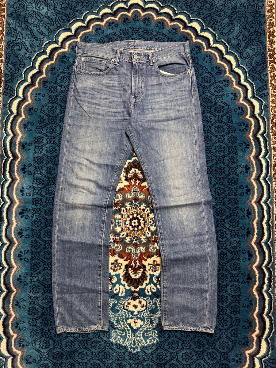 Levi's Blue 513 Slim Straight Jeans - 33