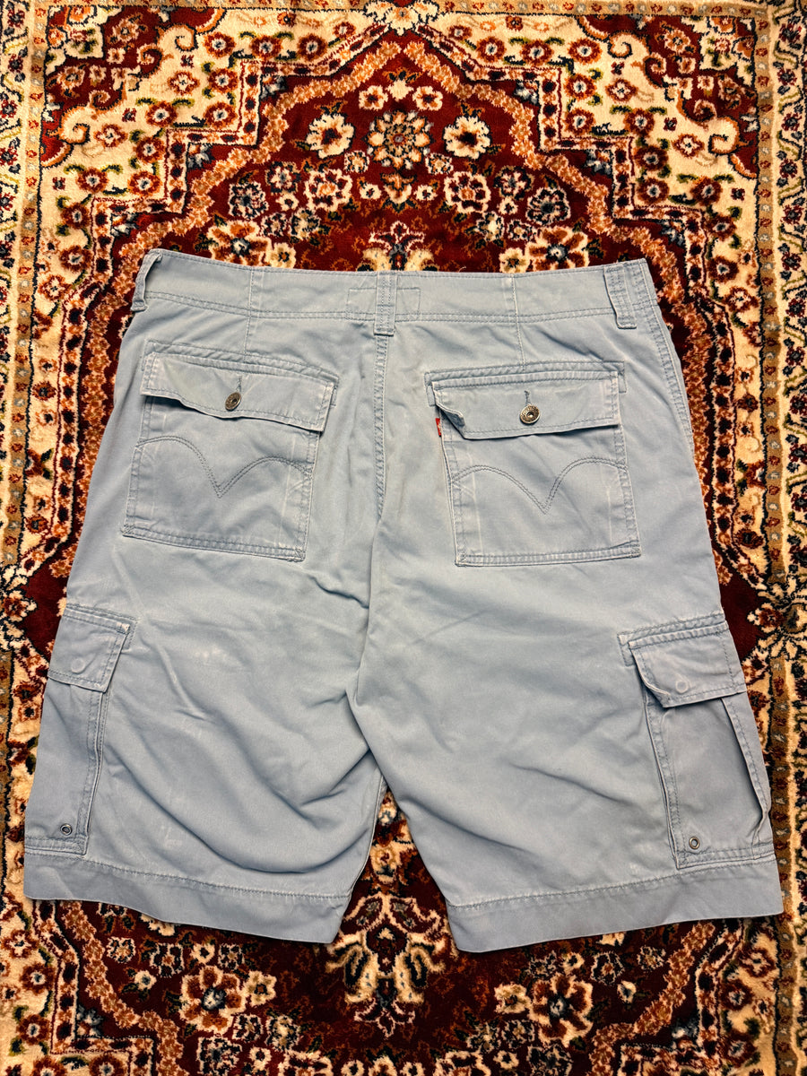 Levi's Blue Cargo Shorts - 38