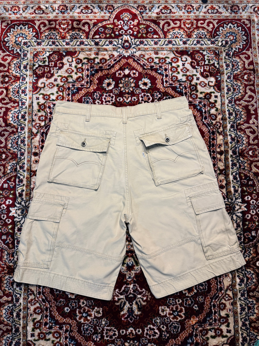 Levi's Strauss Beige Cargo Shorts - 38
