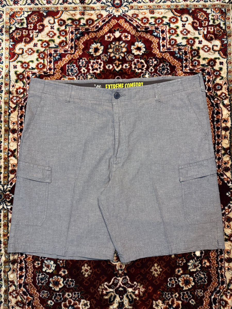 Lee Performance Series Extreme Comfort Grey Cargo Shorts - 44