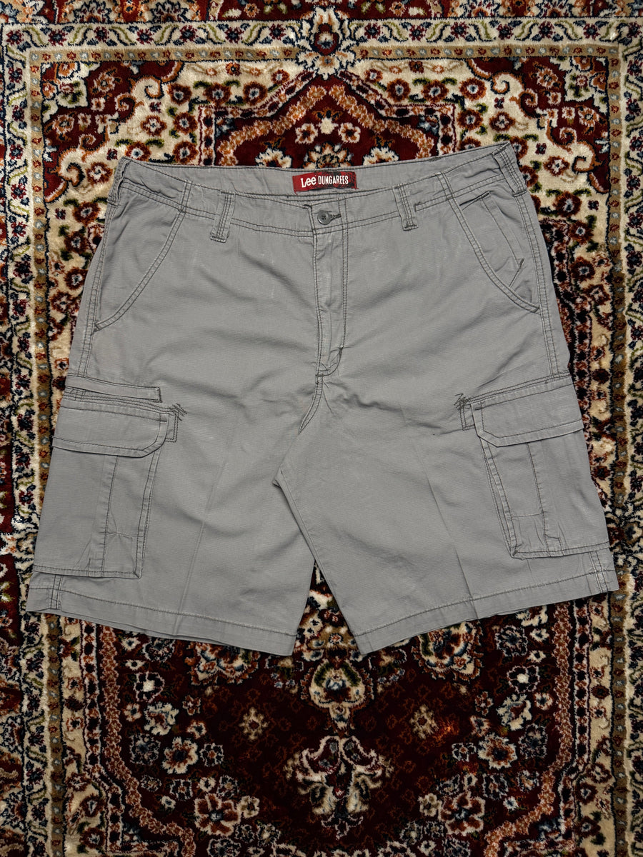 Lee Dungarees Light Grey Cargo Shorts - 38