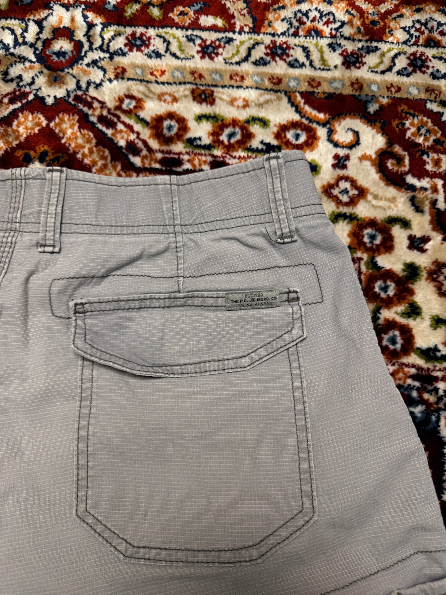 Lee Performance Series Extreme Motion Grey Cargo Shorts - 33