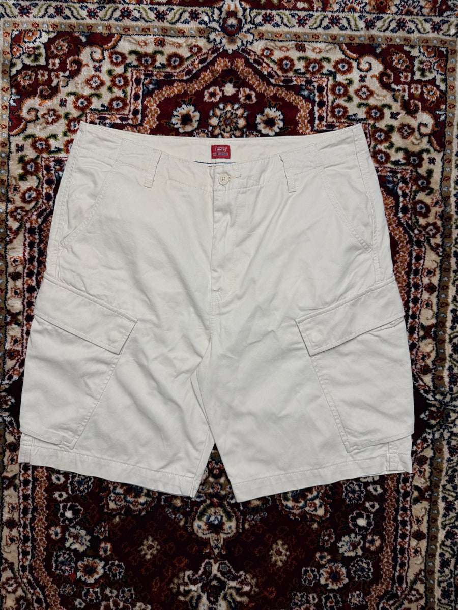 Levi's Beige XX Cargo Shorts Soft Cotton - 36