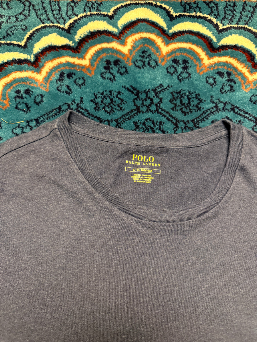 Polo Ralph Lauren Dark Blue Crewneck Tee - L