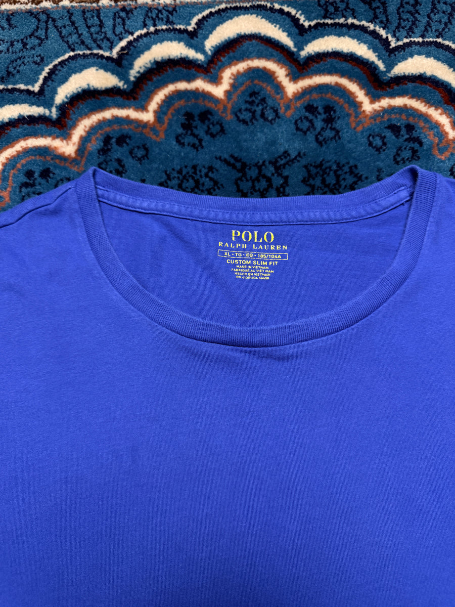 Polo Ralph Lauren Blue Crewneck Tee - XL