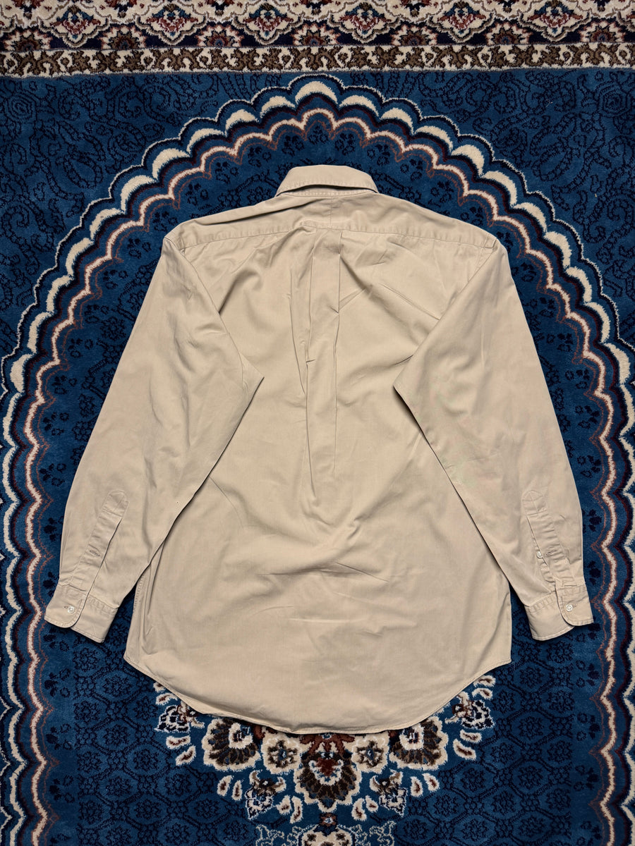Polo by Ralph Lauren Beige Blake Cotton Button Down Shirt - S