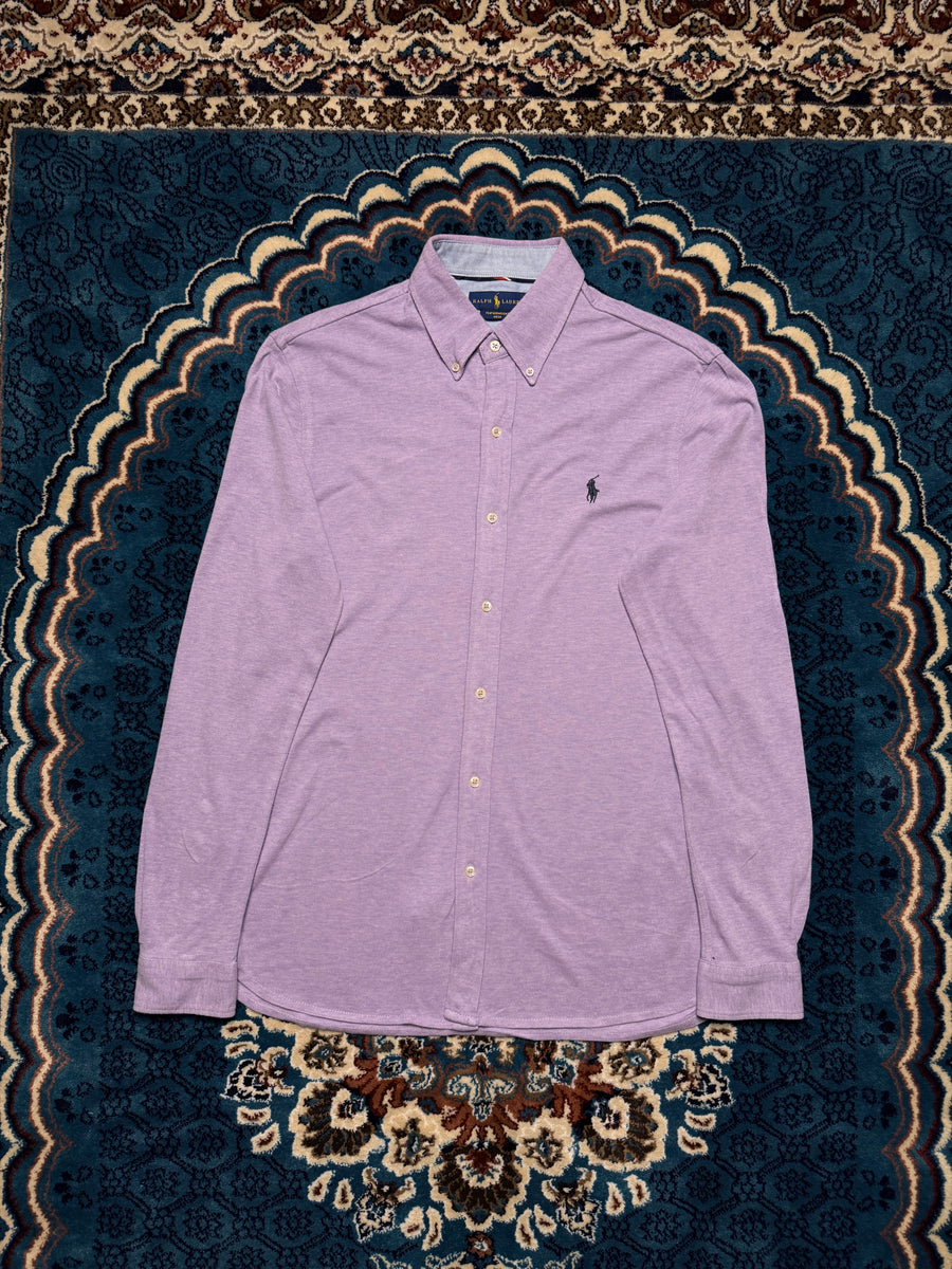 Ralph Lauren Lilac Featherweight Mesh Shirt - M