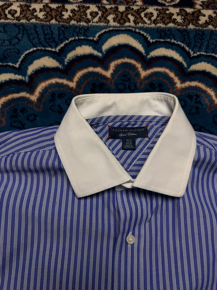 Tommy Hilfiger Special Edition Stripe Blue Shirt - M