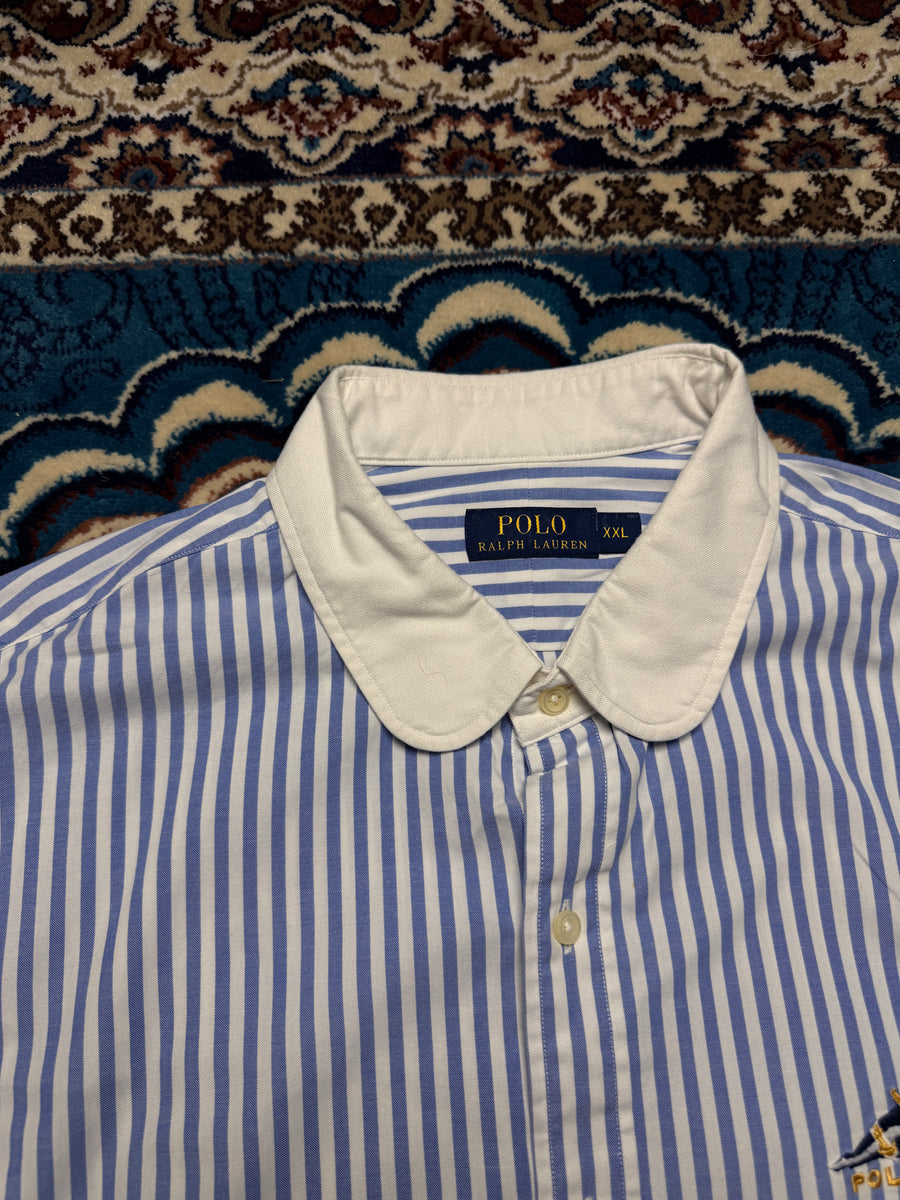 Polo Ralph Lauren Stripe Blue Limited Edition 1967 Olympics Shirt - XXL