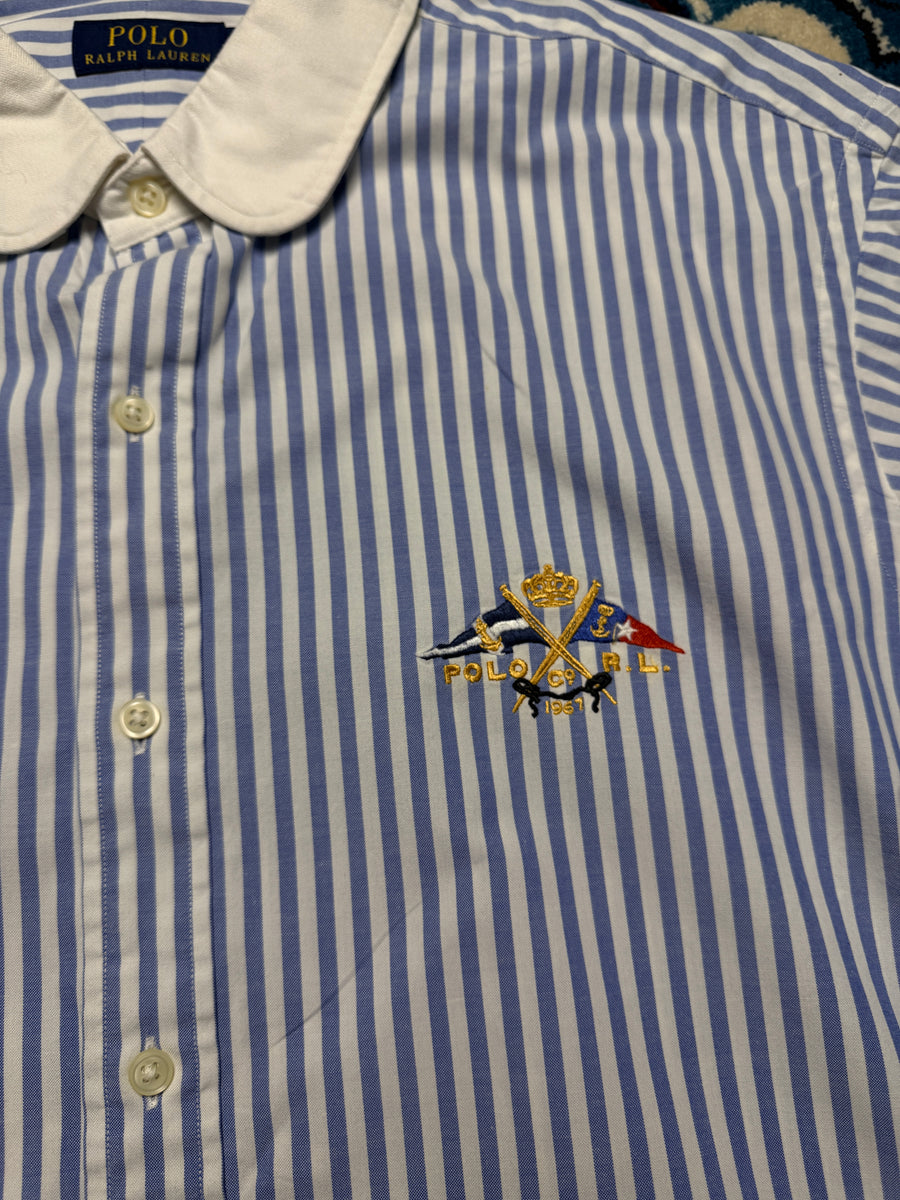 Polo Ralph Lauren Stripe Blue Limited Edition 1967 Olympics Shirt - XXL