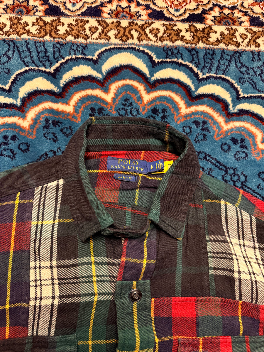 Polo Ralph Lauren Plaid Check Flannel Classic Fit Shirt - S
