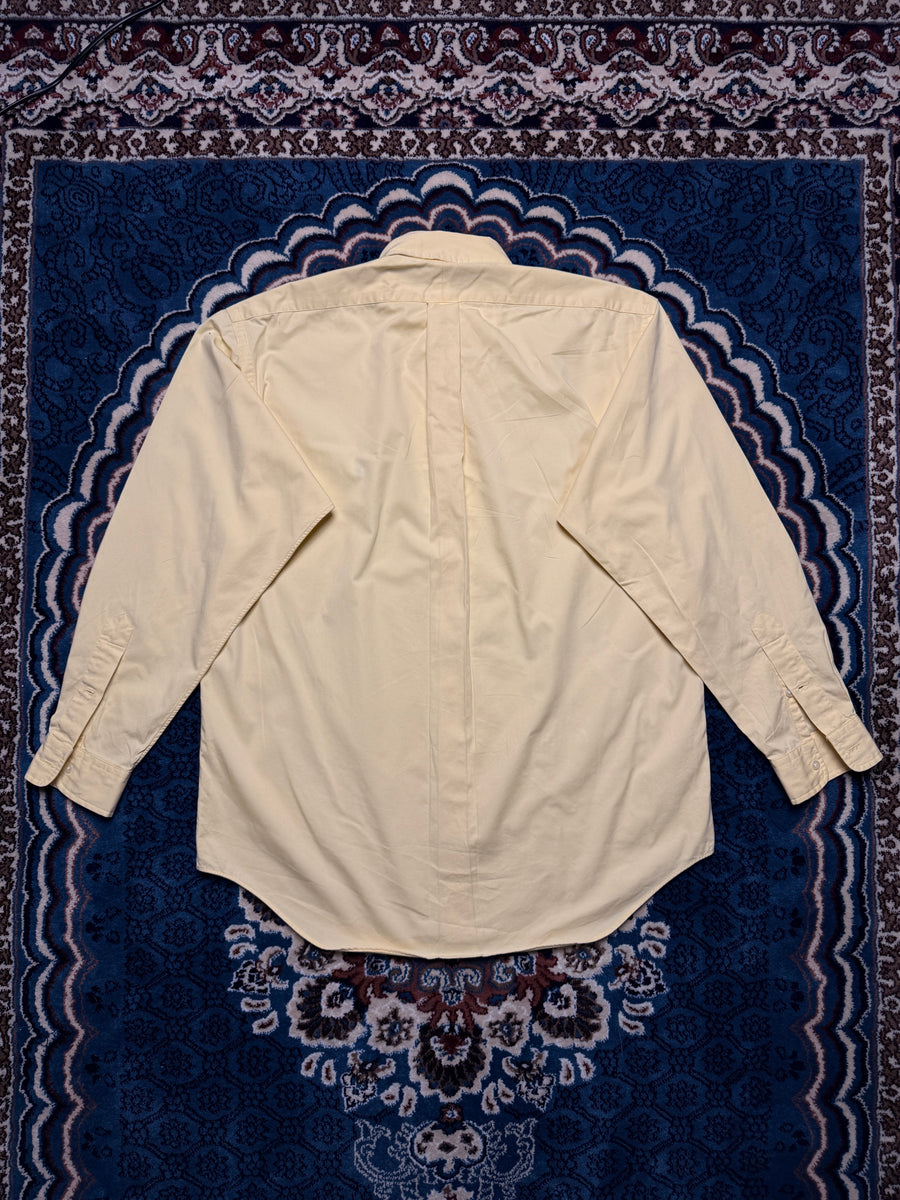 Ralph Lauren Yellow Blake Cotton Shirt - M