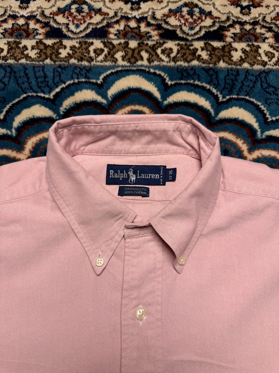 Ralph Lauren Light Pink Yarmouth Cotton Shirt - XL