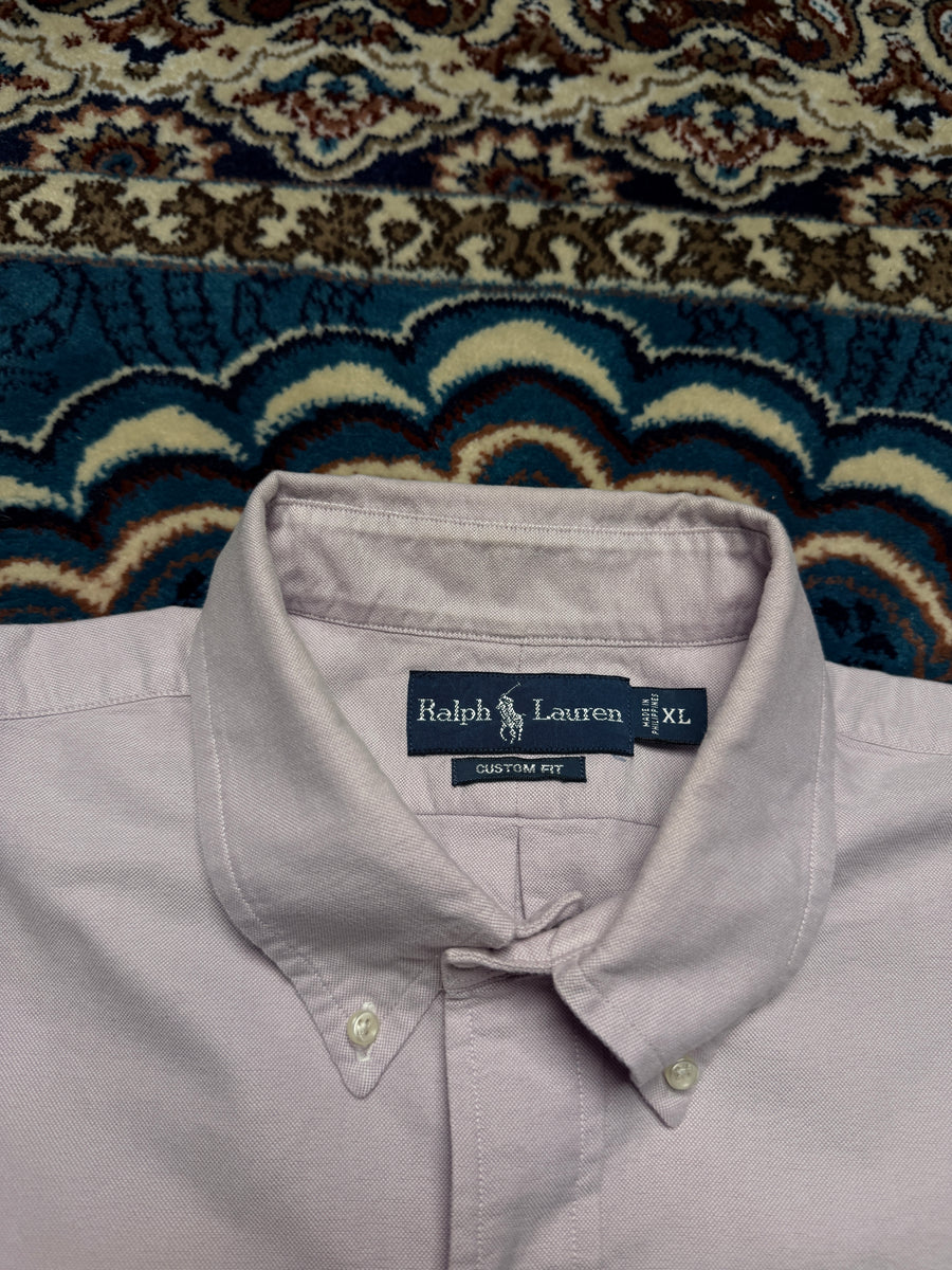 Ralph Lauren Lilac Custom Fit Shirt - XL