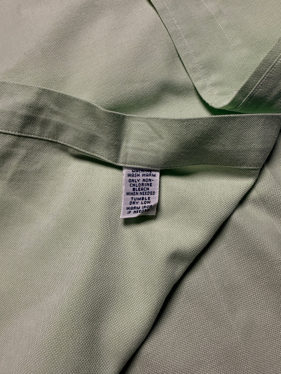 Ralph Lauren Light Green Classic Fit Button Down Shirt - XL