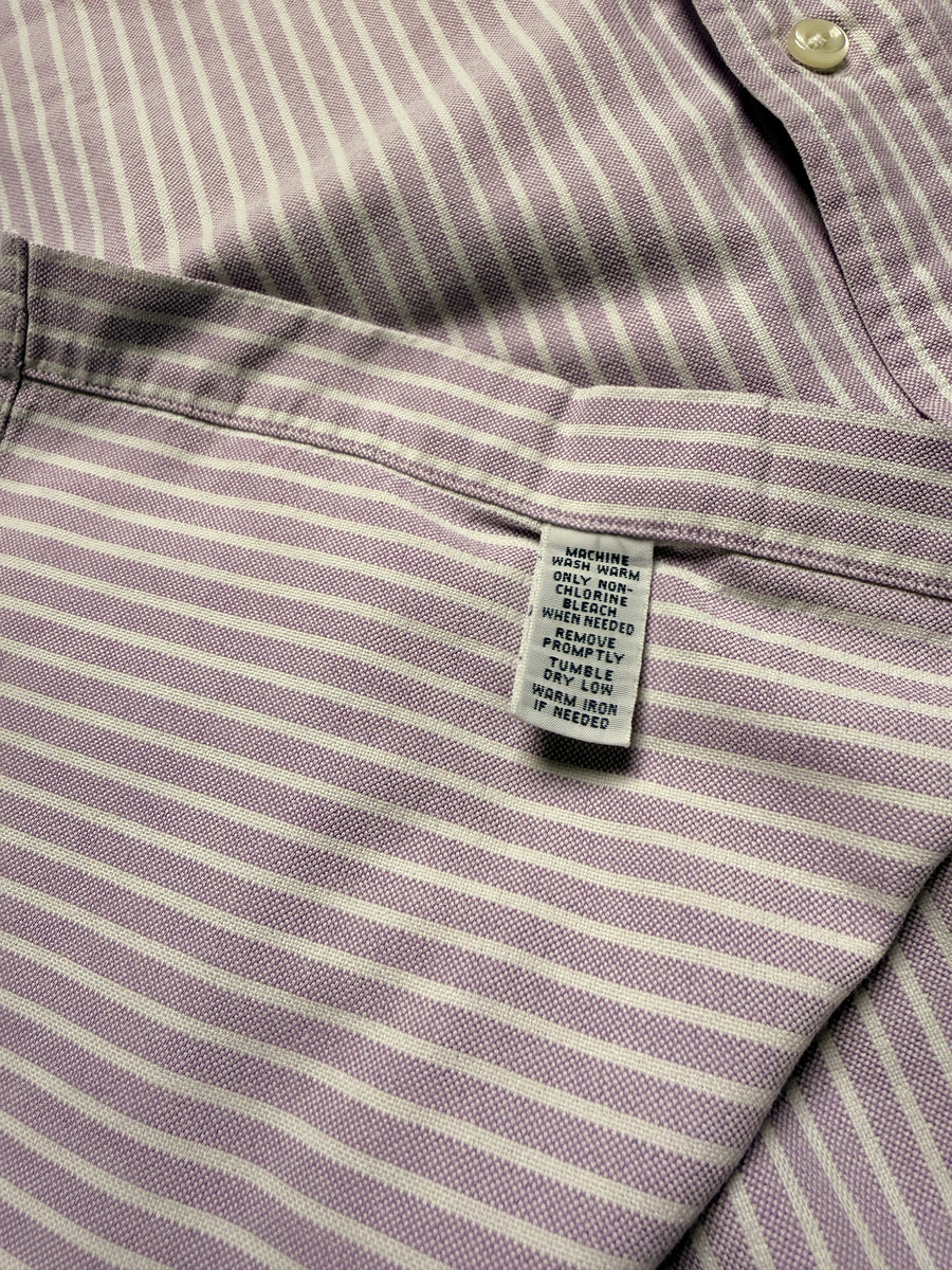 Ralph Lauren Stripe Lilac Classic Fit Shirt - XL