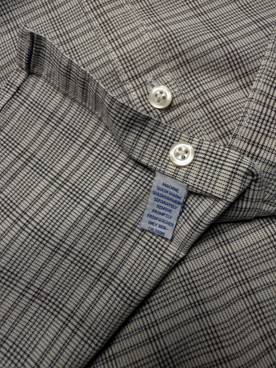 Polo Ralph Lauren Check Brown Custom Fit Heavyweight Shirt - XXL