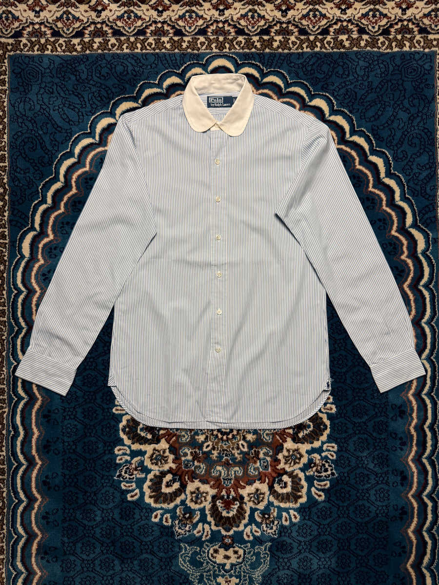 Polo by Ralph Lauren Stripe Blue Shirt - S