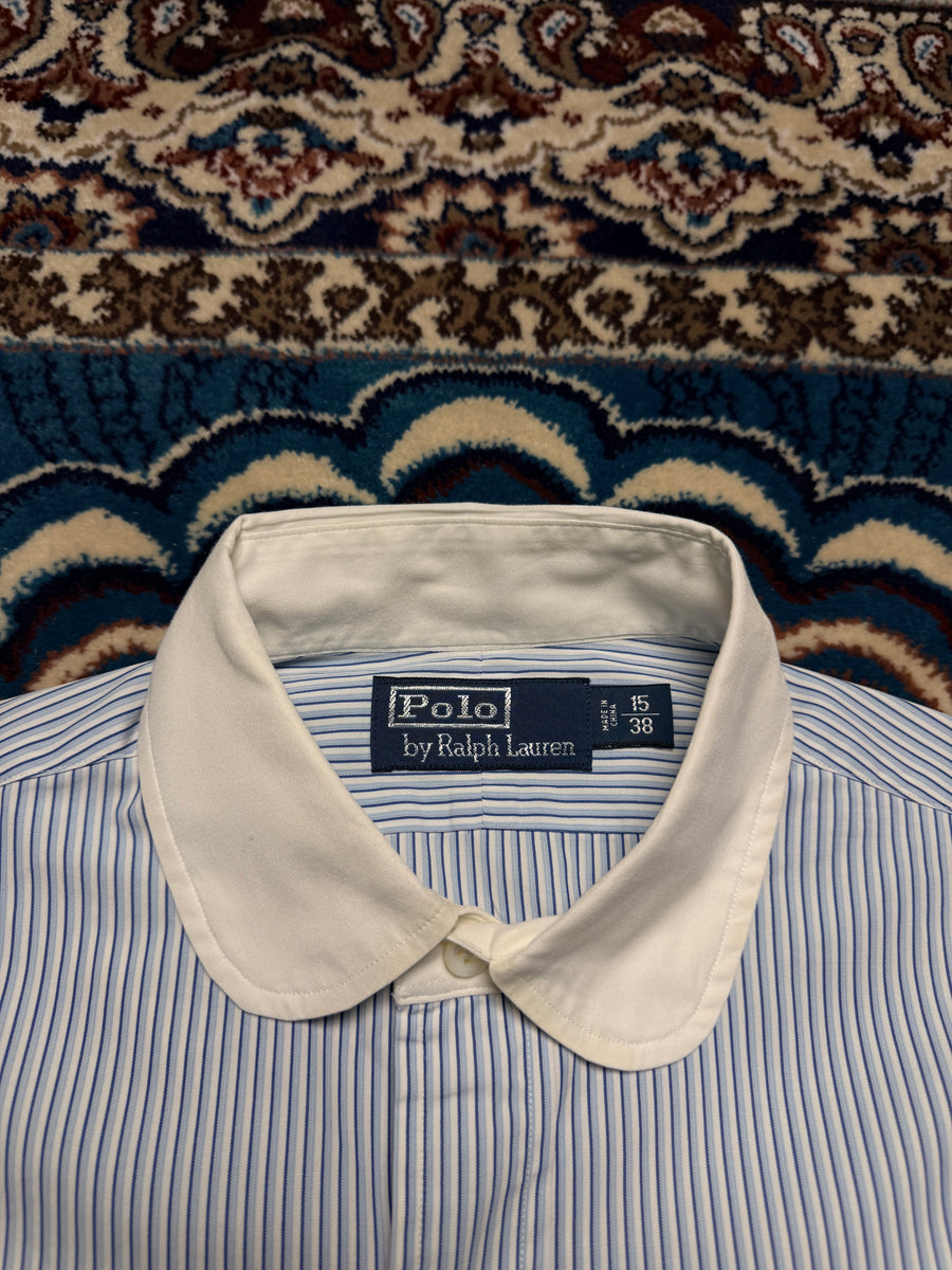 Polo by Ralph Lauren Stripe Blue Shirt - S