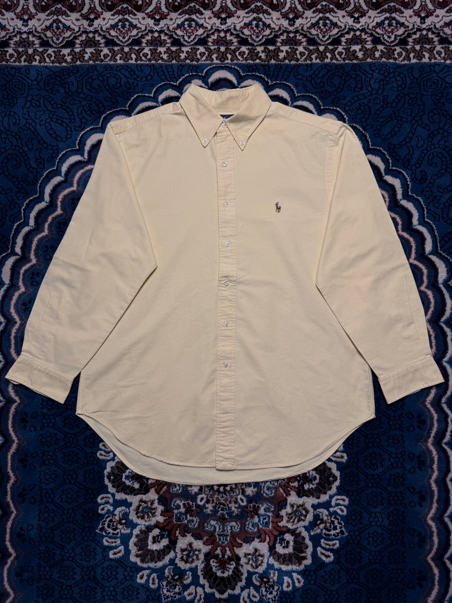 Ralph Lauren Light Yellow Classic Fit Shirt - L