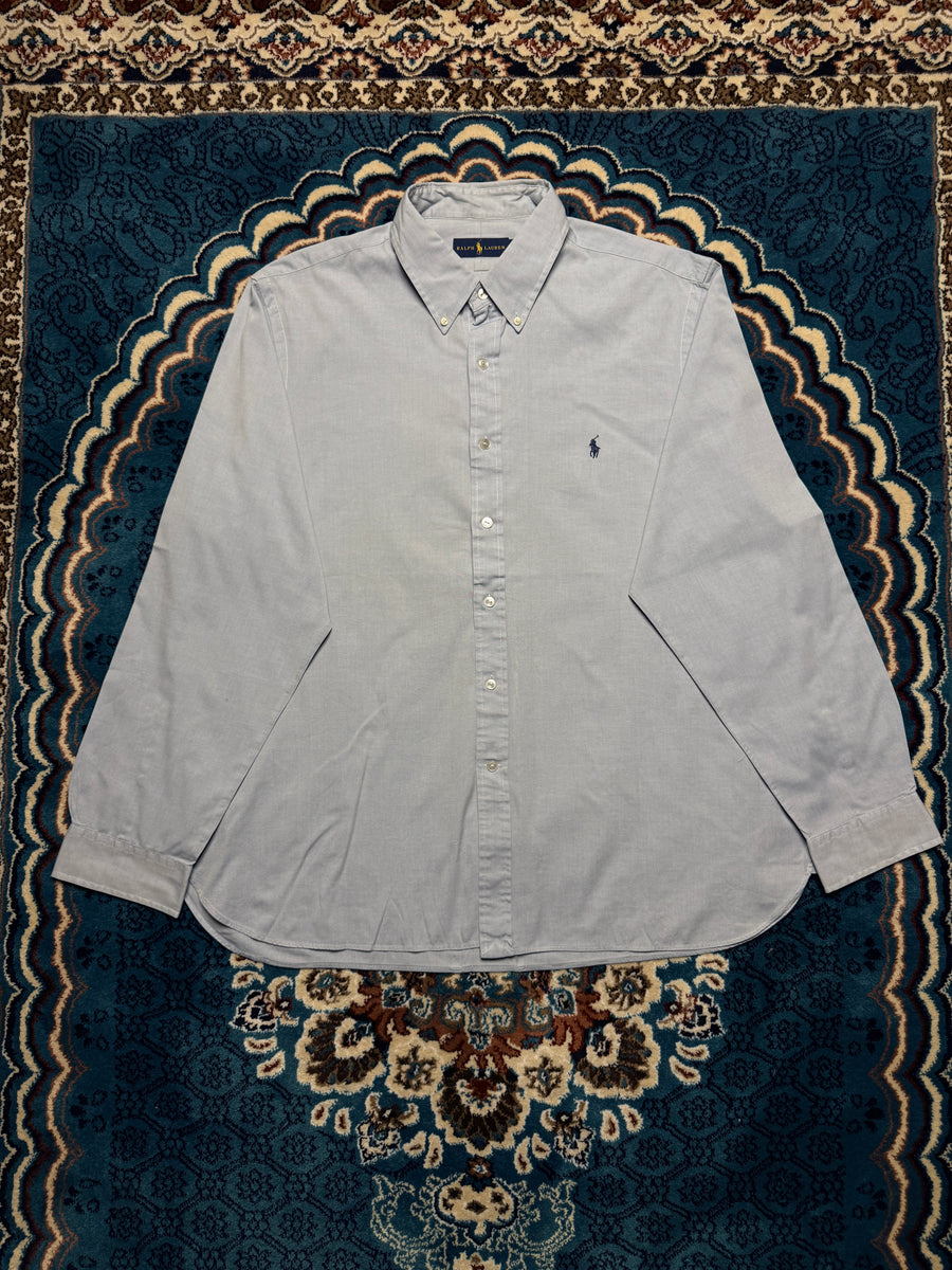 Ralph Lauren Sky Blue Button Down Shirt - XXL