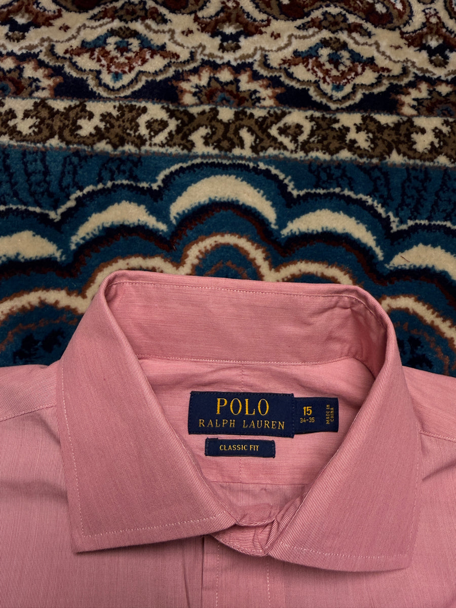 Polo Ralph Lauren Salmon Pink Classic Fit Shirt - S