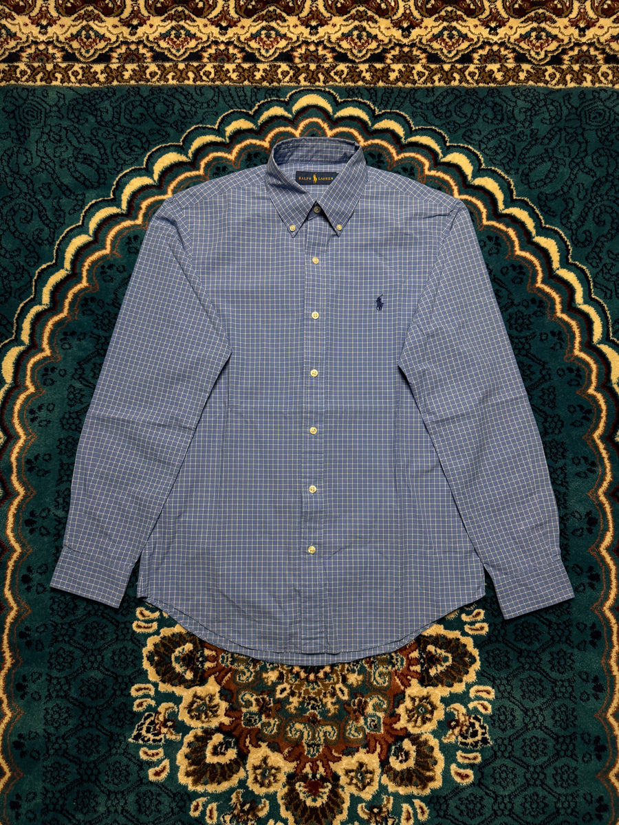 Ralph Lauren Check Blue Shirt - S