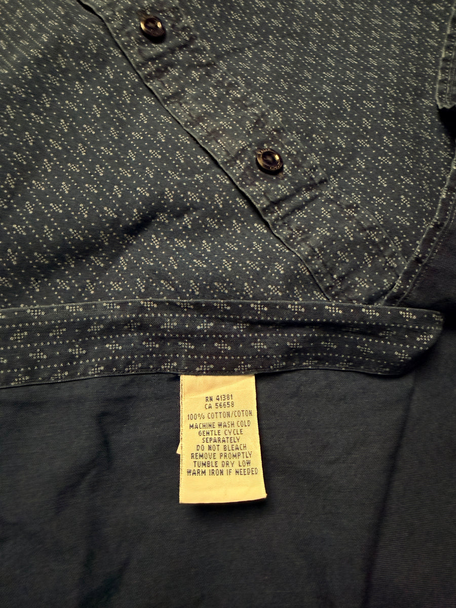 Polo Ralph Lauren Pattern Blue Slim Fit Shirt - XL
