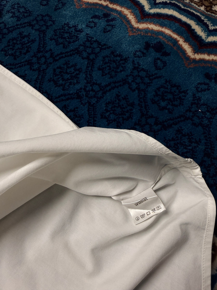 Lacoste White Half Sleeve Classic Fit Shirt - 41