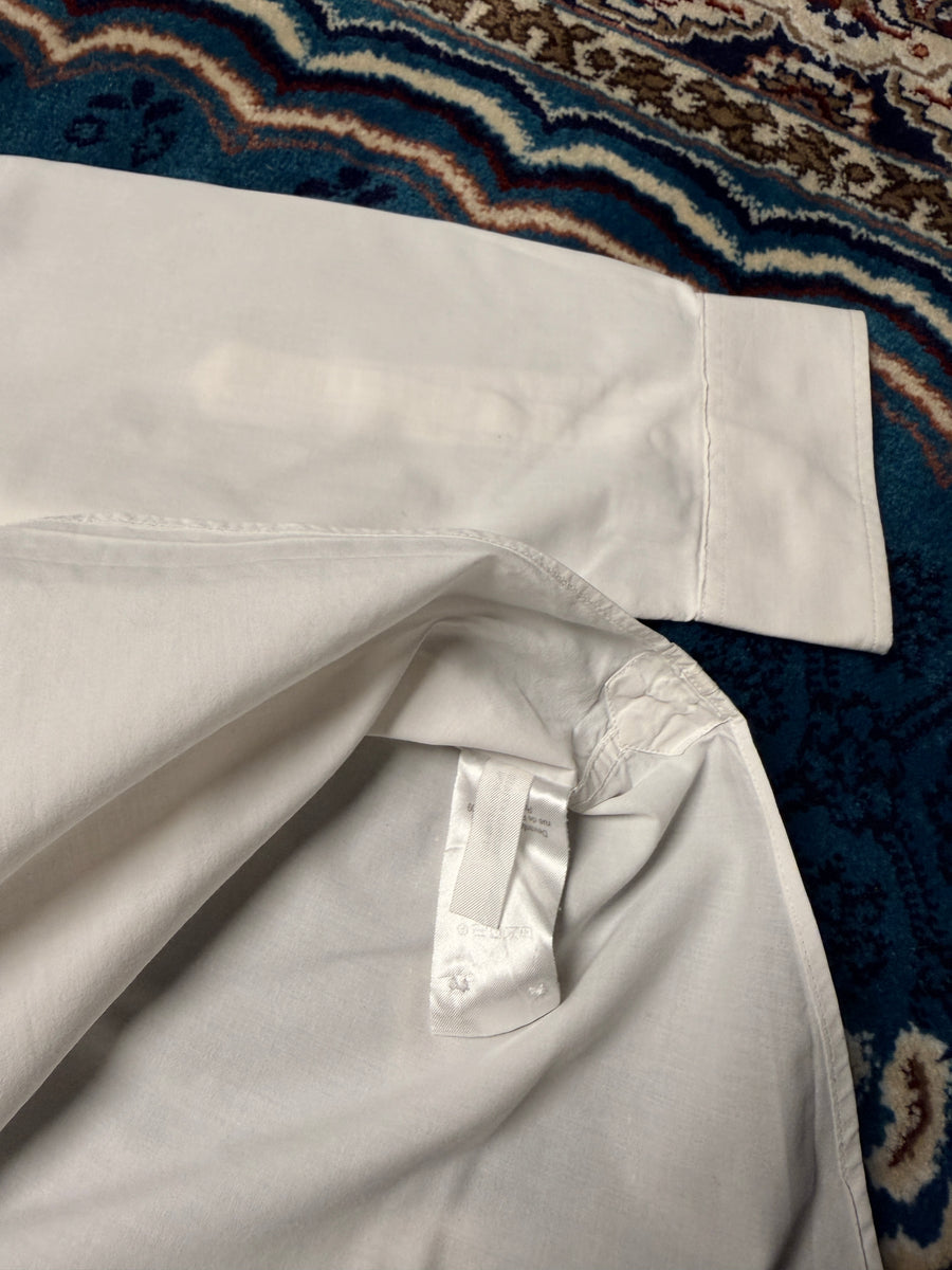 Lacoste White Regular Fit Shirt - L
