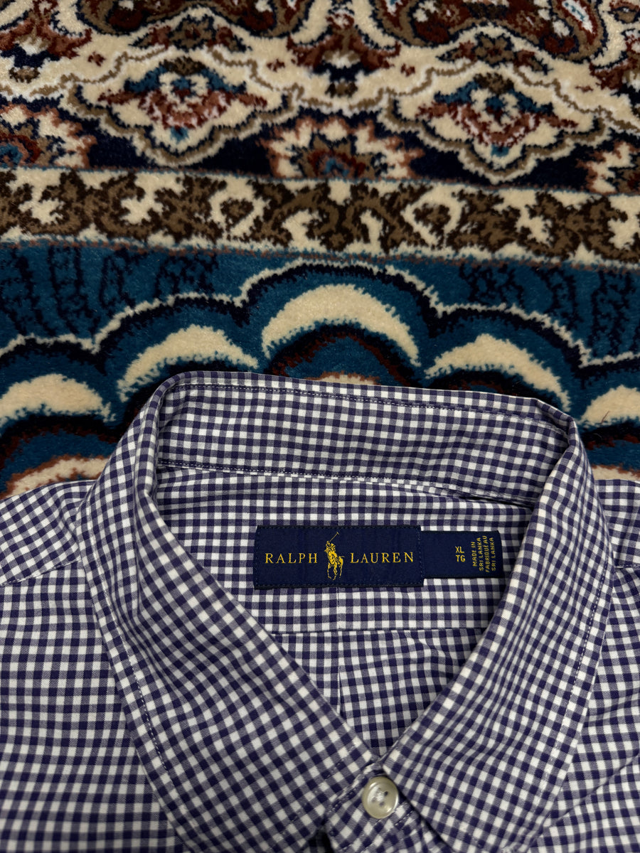 Ralph Lauren Check Purple Shirt - XL