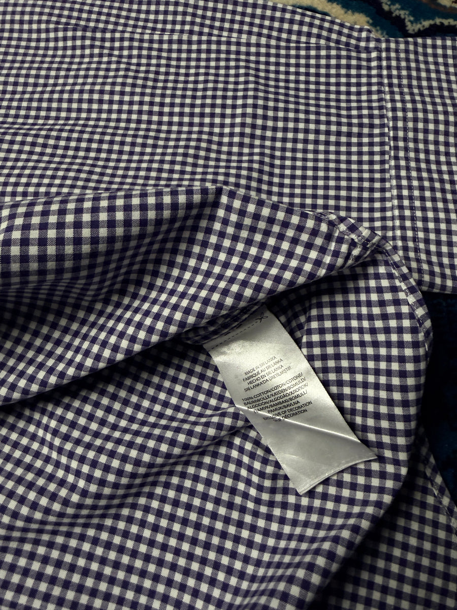 Ralph Lauren Check Purple Shirt - XL