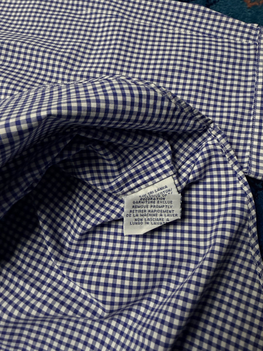 Polo Ralph Lauren Check Blue Shirt - S