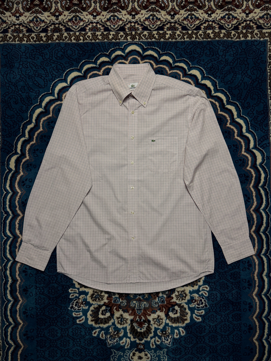 Lacoste Check Pink Shirt - 41
