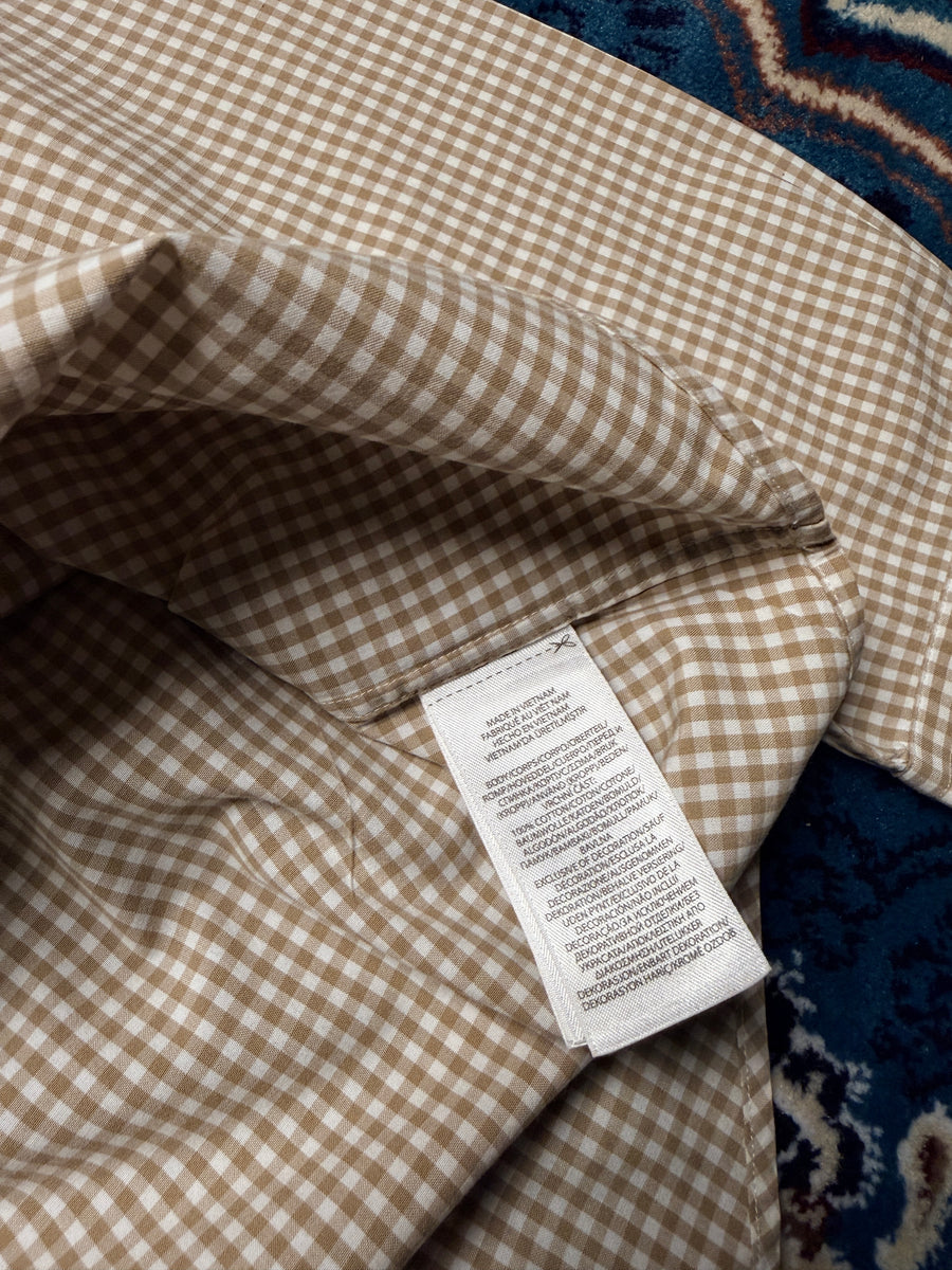 Polo Ralph Lauren Check Brown Classic Fit Shirt - L