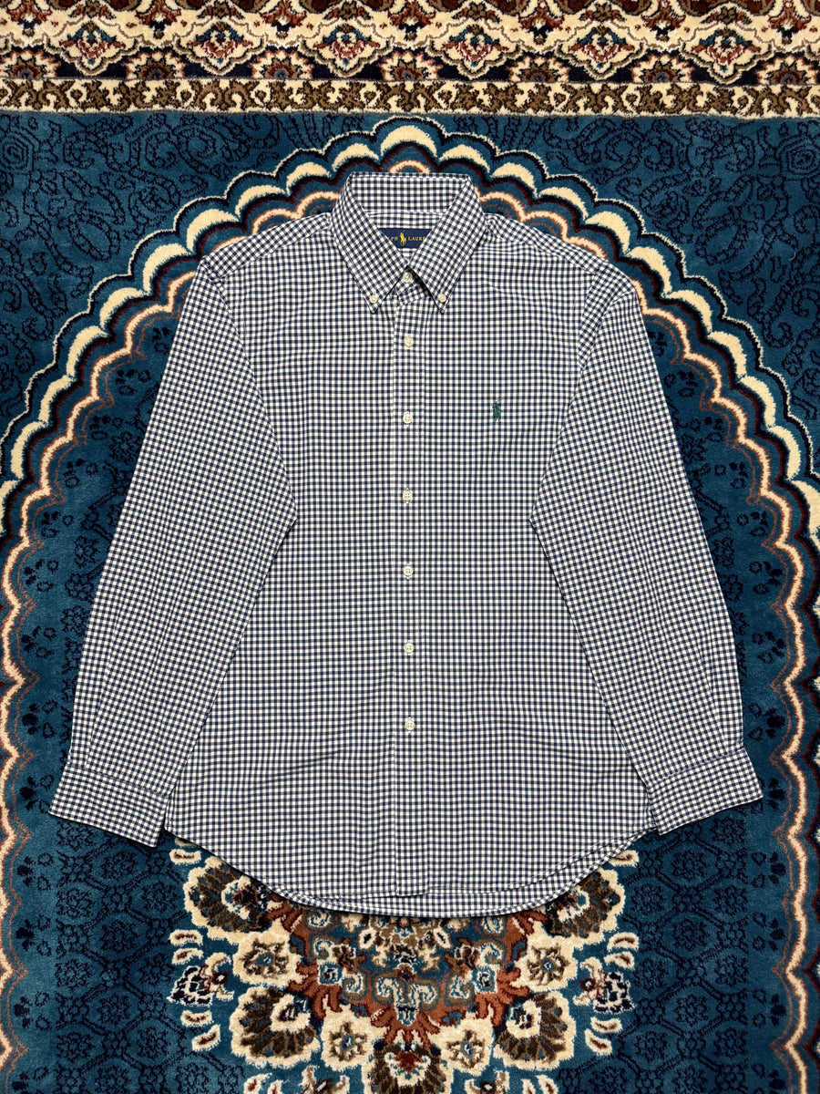 Ralph Lauren Check Blue Shirt - M