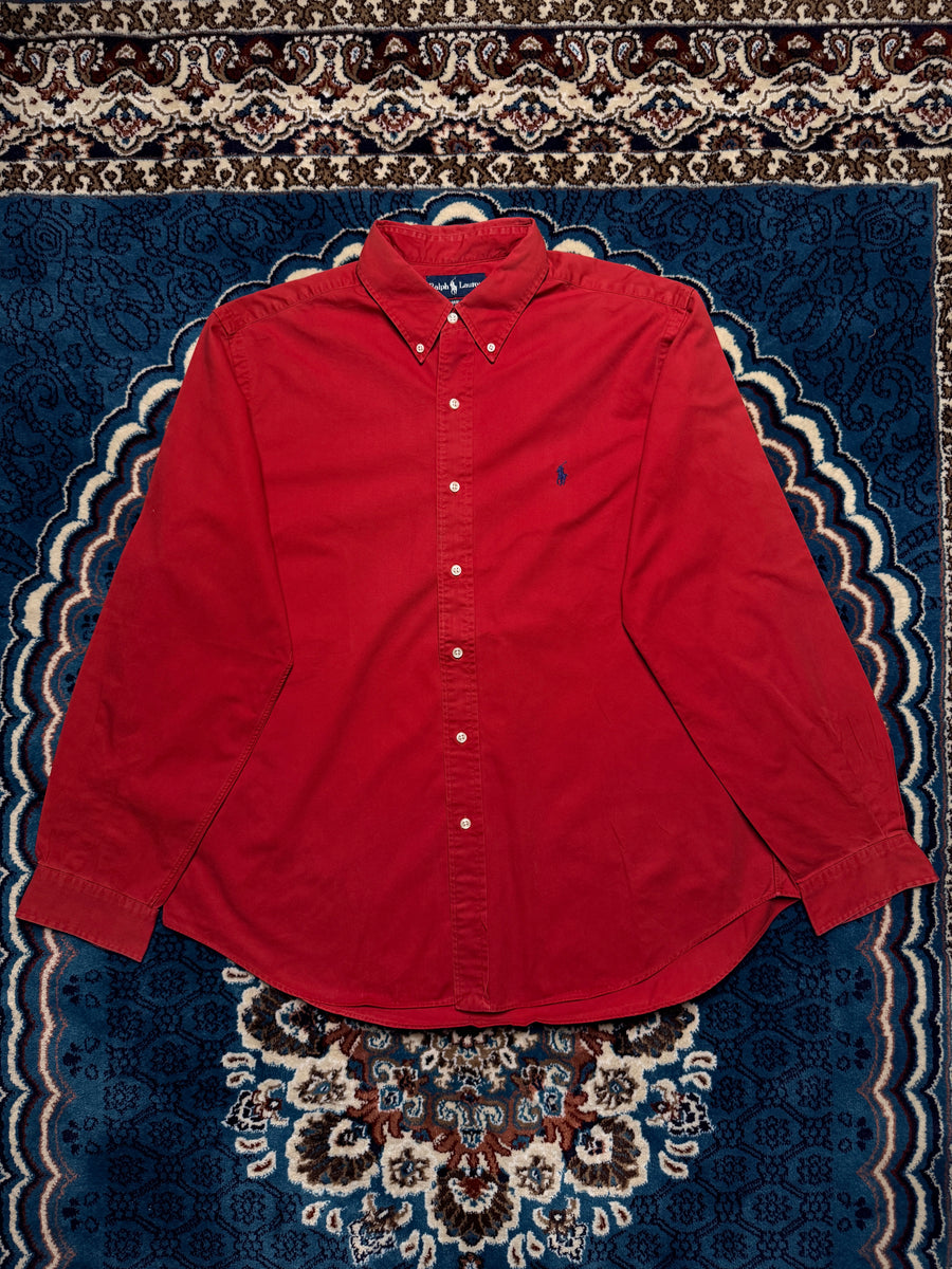 Ralph Lauren Red Classic Fit Shirt - XL