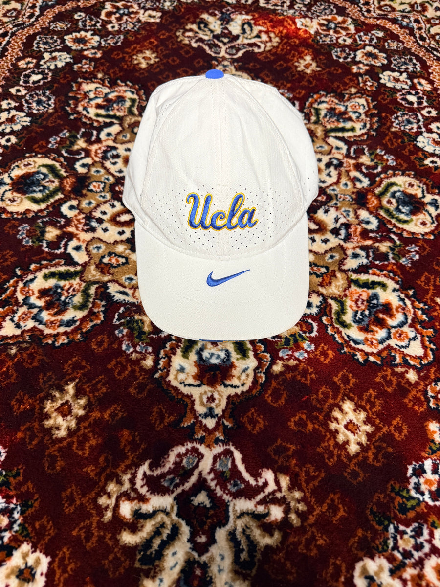 Nike UCLA Dri Fit White Cap - One Size