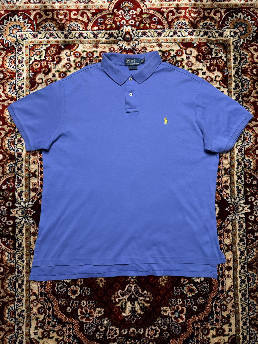 Polo by Ralph Lauren Light Blue Custom Fit Polo Shirt - XL