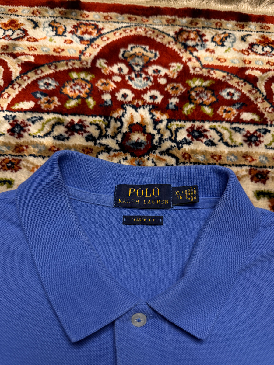 Polo Ralph Lauren Blue Classic Fit Polo Shirt - XL